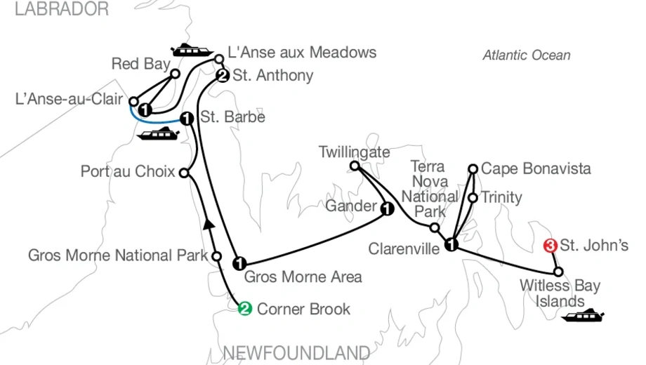 Tour | Newfoundland & Labrador with Iceberg Celebration | Globus
